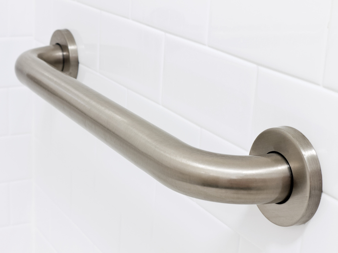 Grab Bar in Handicapped Disabled Access Bathroom Design Able Living